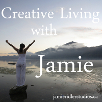 Creative Living with Jamie Podcast Badge