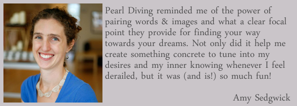 Love for Pearl Diving from Amy Sedgwick