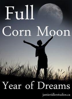Full Corn Moon Workshop. Jamie Ridler Studios.