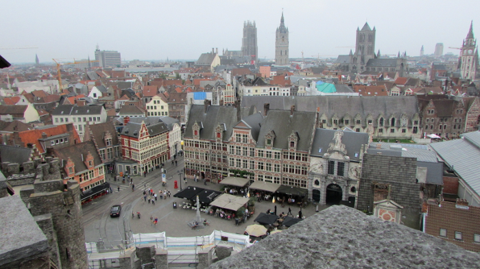 View from Gravensteen