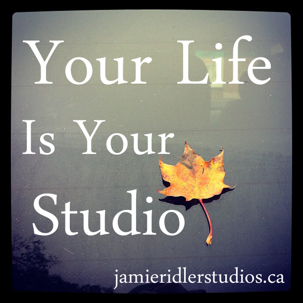 Creative Sparkler, Your Life is Your Studio