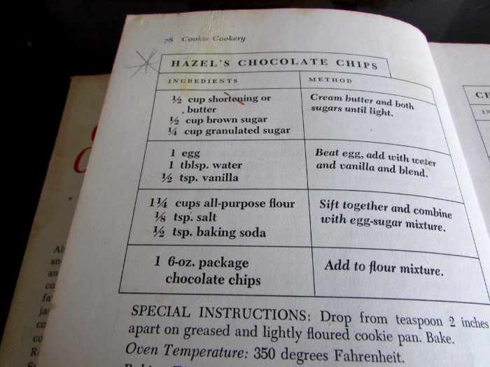 Hazel's Chocolate Chip Cookies
