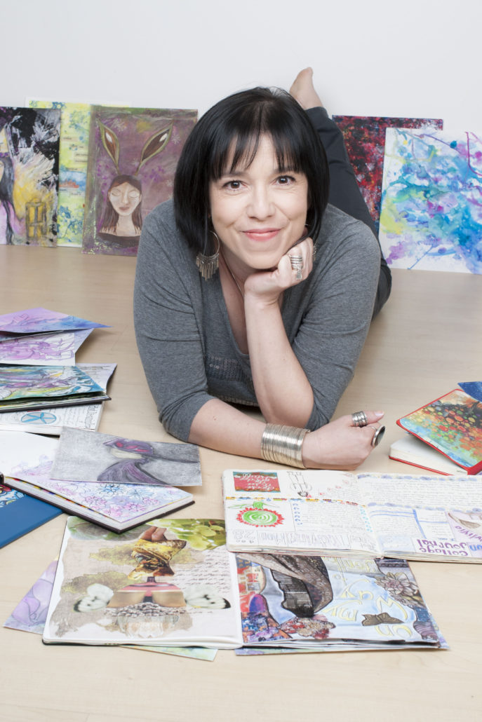 Jamie Ridler in the Studio