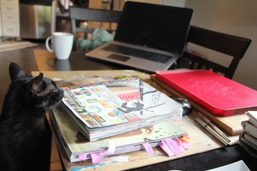 Scout Oversees Art Day