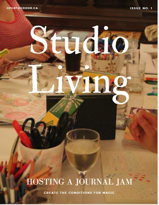 Studio Living How to Host a Journal Jam (eBook) Jamie Ridler Studios